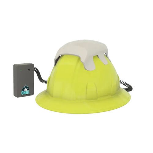 Construction helmet - PY-YEL01-HP24130CH - Cooler Heads Will Prevail - polyethylene / HDPE / yellow