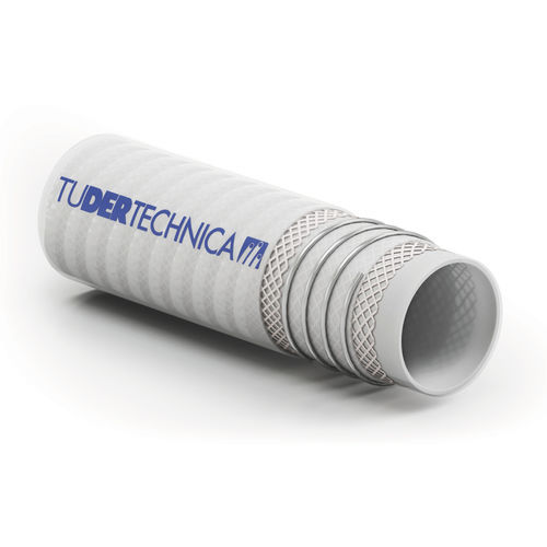 Silicone hose - TUSIL® BRIGHT - TUDERTECHNICA - TUBIGOMMA DEREGIBUS SRL - foodstuff / for chemical products / suction