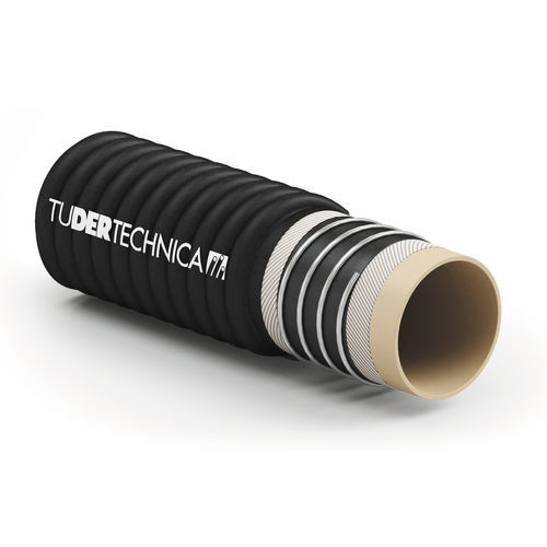 Bulk material hose - STEELBLAST - TUDERTECHNICA - TUBIGOMMA DEREGIBUS SRL - for dust / for abrasive products / for sand