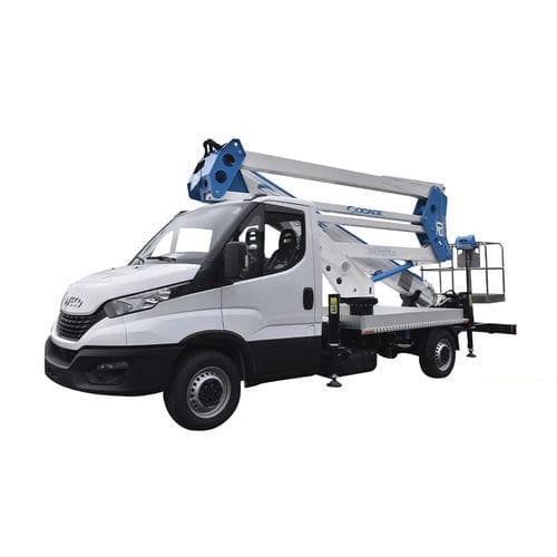 Truck-mounted articulated boom lift - ForSte 20D SPEED - Socageworld - electric / hydraulic / outdoor
