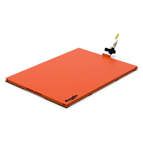 Transfer platform - AeroGo, Inc. - mobile / pneumatic / for heavy loads
