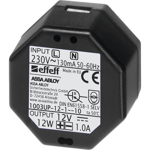 DIN rail power supply - 1003 - effeff - AC/DC / single-output / single-phase