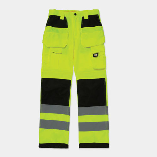 Work pants - C172EHV series - Caterpillar workwear - high-visibility / polyester / cotton