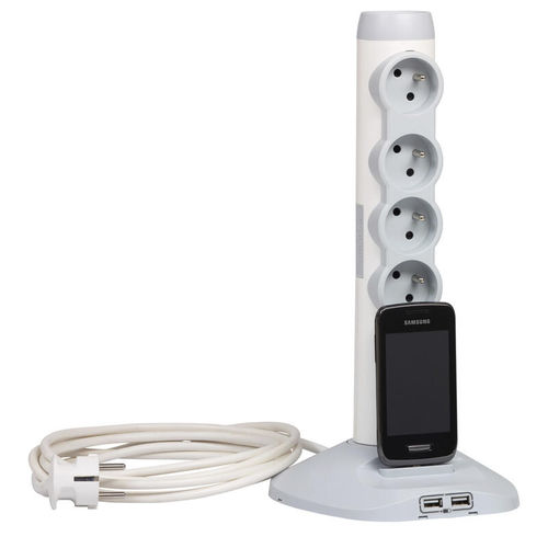 Electric with multiple outlets extension cord - 0 500 14 - Legrand
