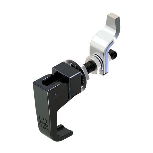 Compression latch - 1258-02-130 - Wenzhou Yeeka Lock Technology Co., Ltd. - lock / key / zinc