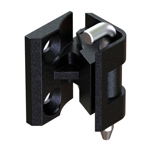 Butt hinge - 2306-15-20  - Wenzhou Yeeka Lock Technology Co., Ltd. - zinc / chrome / door