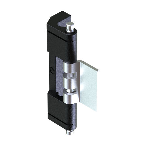 Concealed hinge - 2401-115-20  - Wenzhou Yeeka Lock Technology Co., Ltd. - zinc / screw-in / powder coated