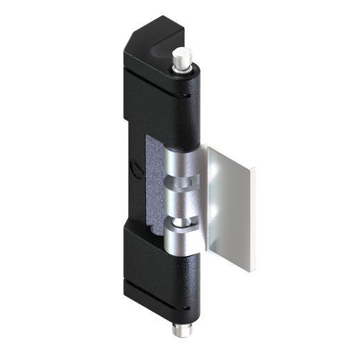 Concealed hinge - 2401-115B - Wenzhou Yeeka Lock Technology Co., Ltd. - steel / powder coated / painted