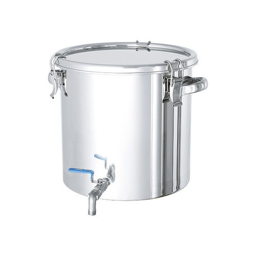 Storage tank - CTHV series - MONOVATE Co., Ltd. - discharge / liquids / stainless steel