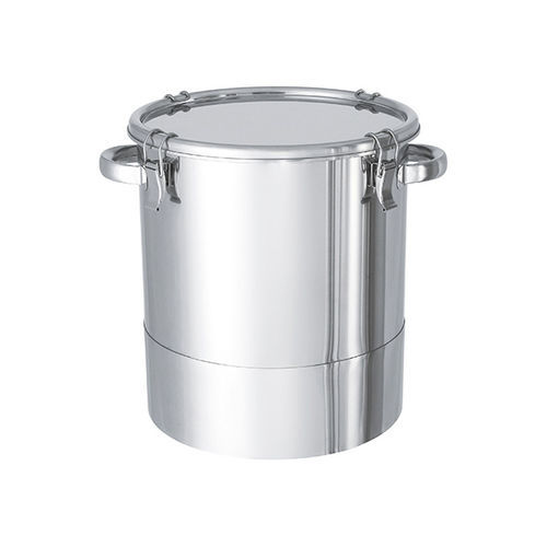 Storage tank - DT-CTH series - MONOVATE Co., Ltd. - discharge / stainless steel / cylindrical