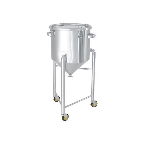 Liquids tank - HT-CTH-L series - MONOVATE Co., Ltd. - stainless steel / hopper / mobile