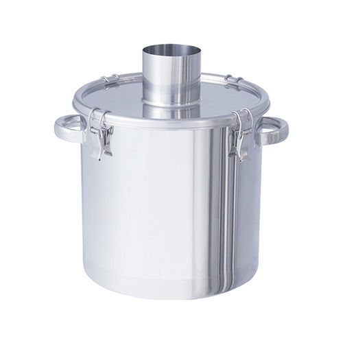 Liquid tank - FK-CTH-SP series - MONOVATE Co., Ltd. - stainless steel / cylindrical / storage