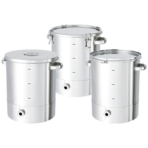 Storage tank - KTT-M series - MONOVATE Co., Ltd. - discharge / liquids / stainless steel