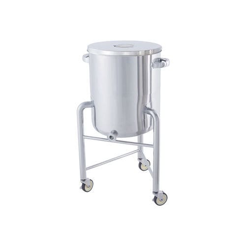 Liquids tank - KTTX-ST-L series - MONOVATE Co., Ltd. - stainless steel / cylindrical / storage