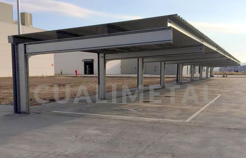 Solar carport - MARQUISOL&reg; - CUALIMETAL