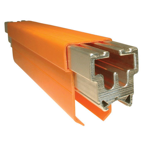 Stainless steel conductor rail - ELECTROBAR® HX-Bar - Magnetek - aluminum alloy / insulated / closed circuit