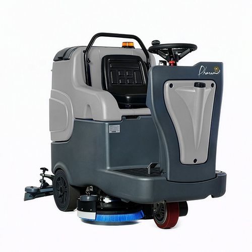 Ride-on scrubber-dryer - EF100 - Pharaon - electric / battery-powered / industrial