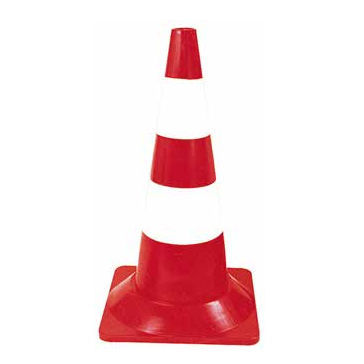 High-visibility traffic cone - CONEPLAST series - PMS INDUSTRIE - polyethylene