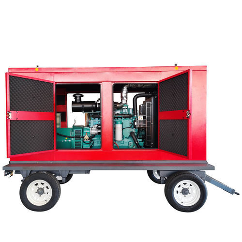 Diesel generator set - SLT series - Shanghai Sollant Energy Saving Technology Co., Ltd - gas / three-phase / on casters