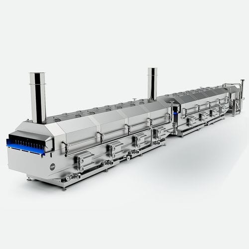 Tunnel pasteurizer - TEMIC S.L.U. - for the food industry / automated / continuous