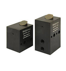 Pneumatic cylinder - WPR - Weforma - aluminum / stopper / pallet