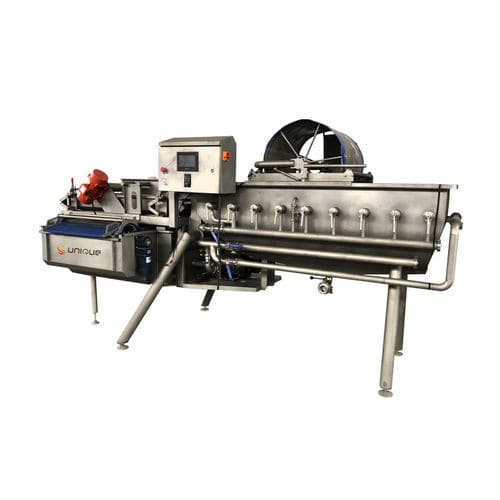 Spinach washing machine - XLQX4000 - Zibo Unique Machinery Co., Ltd. - for salad / automatic / rinsing