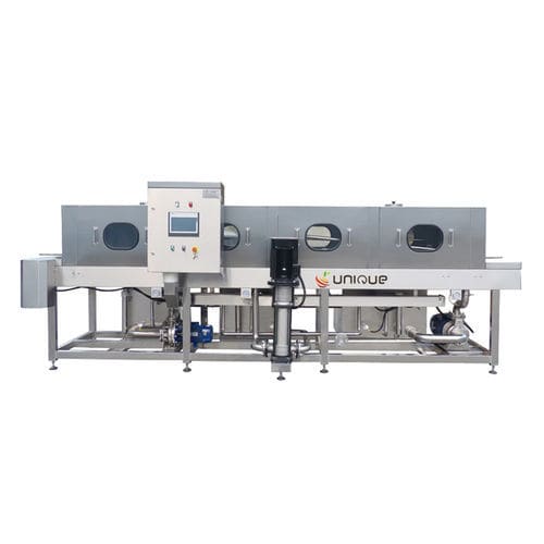 Water washing machine - XX4800 - Zibo Unique Machinery Co., Ltd. - spray / automatic / for the food industry
