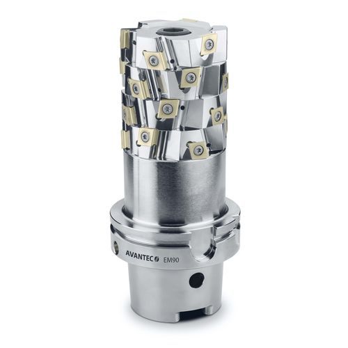 Porcupine milling cutter - Multiring EM90 - Avantec Zerspantechnik GmbH - insert / for steel / for cast iron