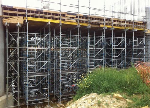 Fixed shoring tower - Touréchaf - Entrepose Echafaudages
