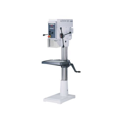 Vertical drilling machine - ALZFLOW 30/S - Alzmetall - column type / for steel / variable speed