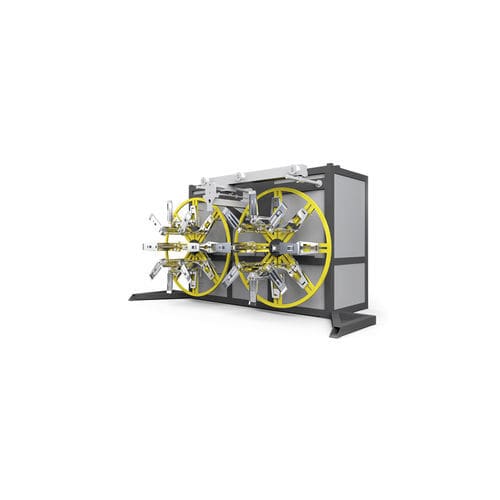 Coil coiler - EXT-WD series - Ningbo Extru Machinery Co., Ltd. - tube / semi-automatic / with length measuring device