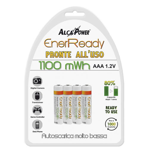 Ni-MH battery - AP1100ER - Alcapower - AA type / IEC