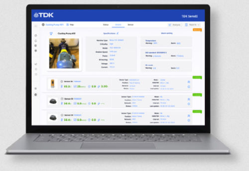Analysis software - edgeRX  - TDK SensEI - interface / reporting / dashboard