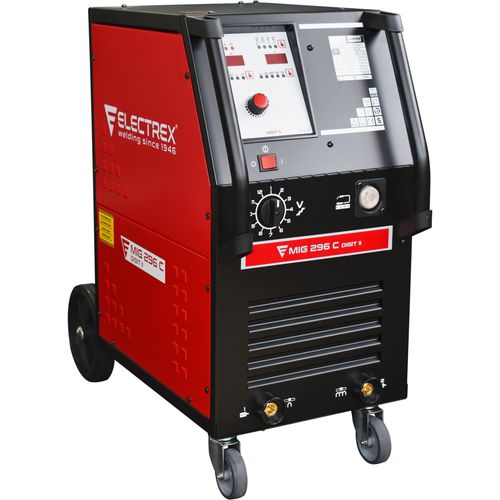 MIG-MAG welder - 296 C DIGIT II - electrex - three-phase / for steel / for stainless steel