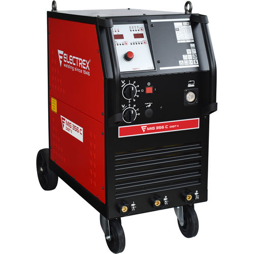 MIG-MAG welder - 356 C DIGIT II - electrex - three-phase / for steel / for stainless steel
