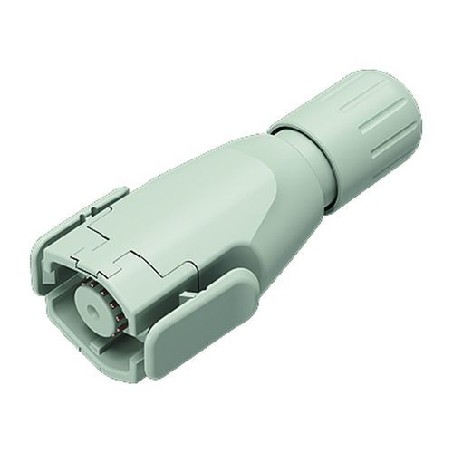 Male connector - 99 1721 002 12 - binder USA - electrical power supply / locking / weld