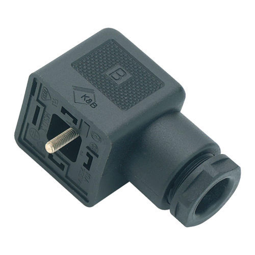 Solenoid valve connector - 43 1700 000 03 - binder USA - electrical power supply / female / screw