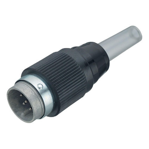 Electrical power supply connector - 09 0055 00 03 - binder USA - male / bayonet / locking