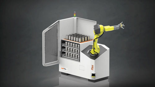 Loading system with 6-axis articulated robot - Flex 12D - Agile robotic Systems