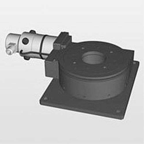 Motor-driven rotary table - DMT 200 - LANG - horizontal / vertical / worm gear