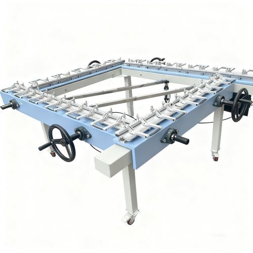 Pneumatic screen printing stretching machine - Shenzhen xinzhong plastic