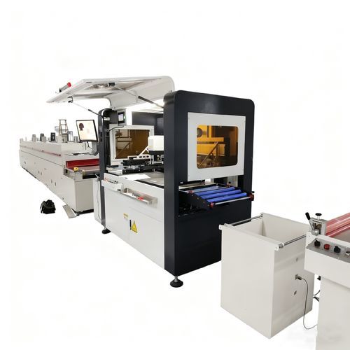 Fully-automatic screen printer - Shenzhen xinzhong plastic - 2-color / monochrome / multi-color