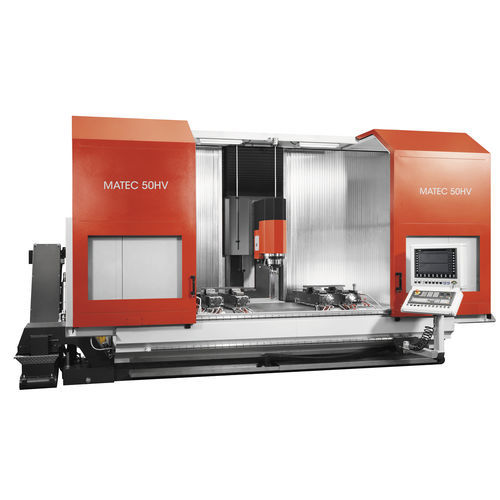 3-axis CNC machining center - 50HV  - matec Maschinenbau - vertical / rotating table / HSK-100