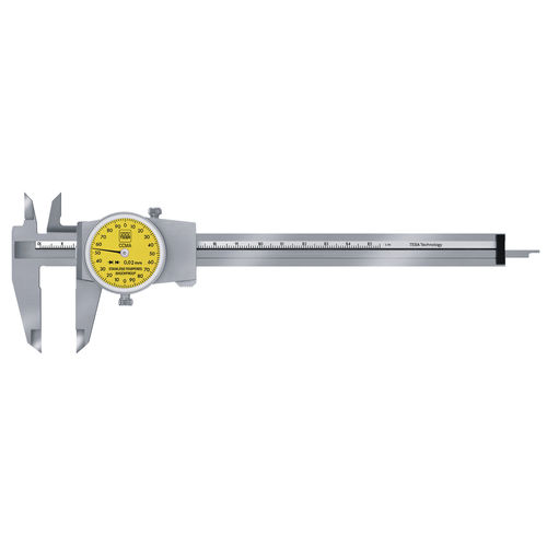 Dial caliper - 005100; 075 series - TESA Technology - universal / stainless steel / steel