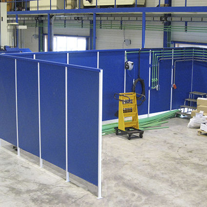 Sound insulating partition - Cepro
