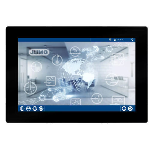 TFT-LCD monitor - variTRON 500 - JUMO Process Control, Inc. - capacitive touch screen / LED backlight / 7"