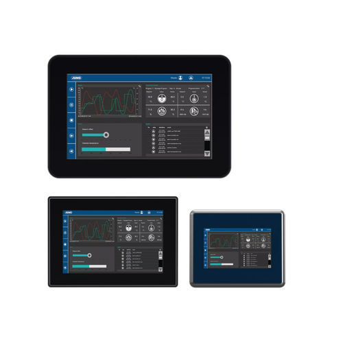 Multitouch screen Web panel - 705070 - JUMO Process Control, Inc. - resistive touch screen / TFT LCD / capacitive touch screen