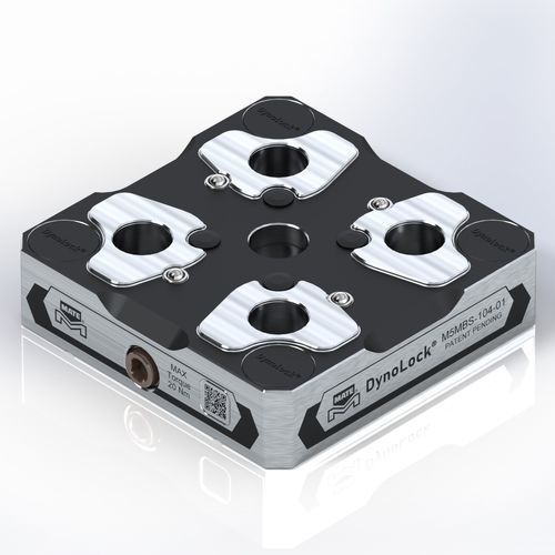 Grooved base plate - DynoLock™ - Mate Precision Technologies - T-shaped / rectangular / round