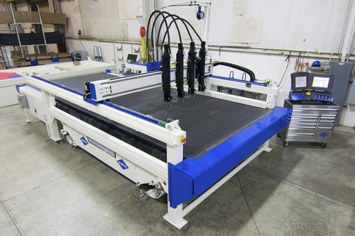 Pure water-jet cutting system - J-128 - WARDJet Waterjets - for foam / for acrylics / for rubber