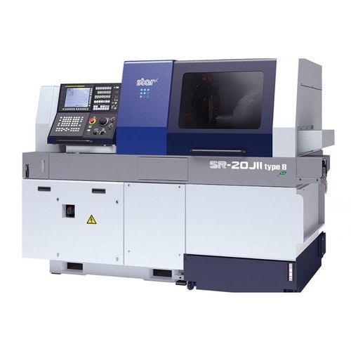 CNC Swiss lathe - SR-20JII Type A/B - Star CNC Machine Tool Corp. - multi-spindle / 8 tools / drilling